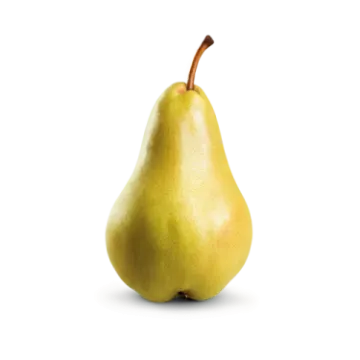 a pear on a white background