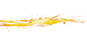 a white background with orange and yellow swirls