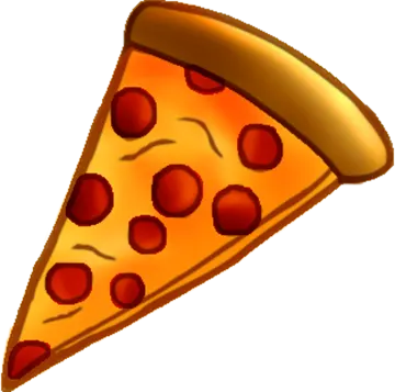 a slice of pizza