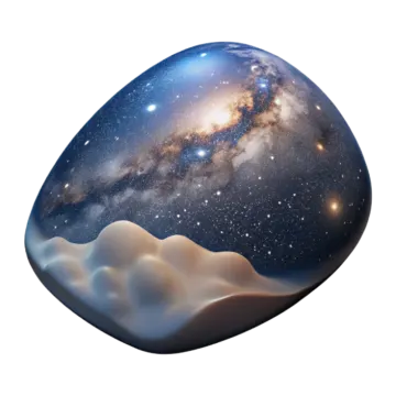an egg with the milky in the background