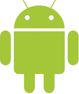 a green android icon