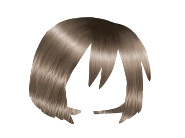 a woman with long brown hair