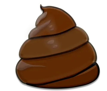 a piece of chocolate on a white background