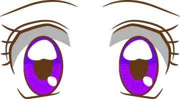 how to draw anime eyes step by step