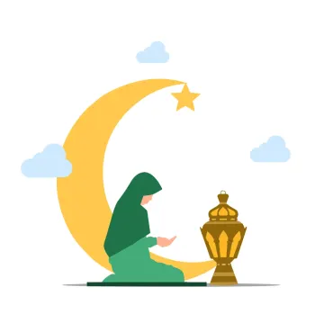 a person sitting on the ground next to a lamp