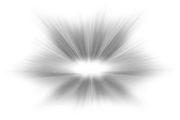 a black and white background with light rays