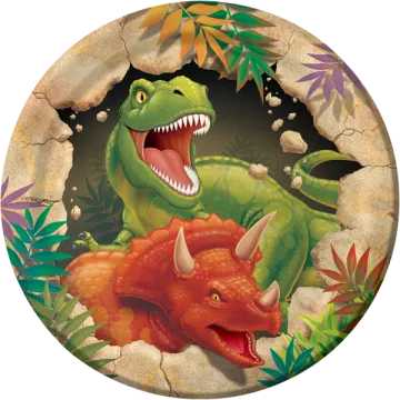 a picture of a dinosaur and a red dinosaur