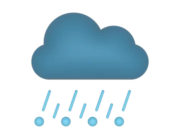 an image of a cloud with rain