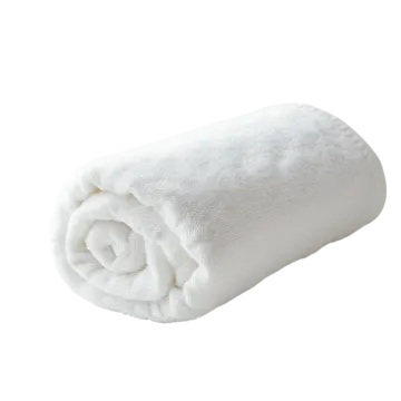 an image of a white towel