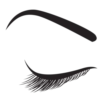 a black and white image of an eye