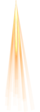 a light beam on a white background