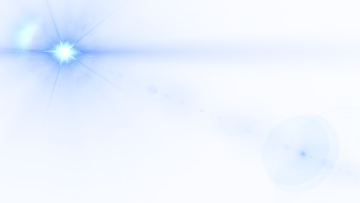 a white background with blue and green lights