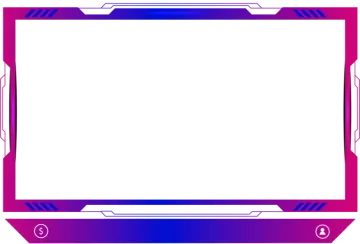 a red and blue box with a white background