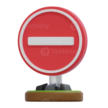 a red stop sign on a wooden stand
