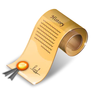a roll of paper with a pencil on it
