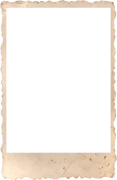 an old paper sheet with torn edges on a white background