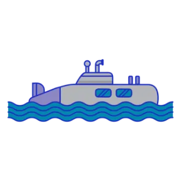 a boat floating in the water