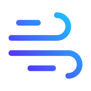 a black and blue logo with the letter s on it