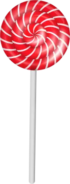 a red and white striped losnap