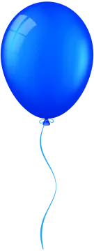 a balloon with a string attached to it