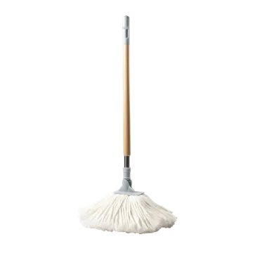 a broom on a white background