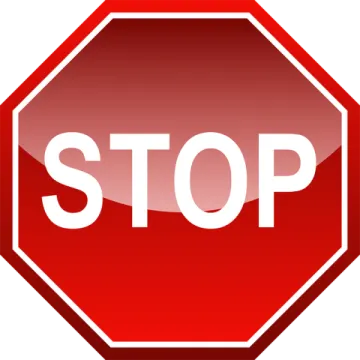 a stop sign with the word stop on it