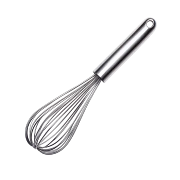 an image of a metal whise on white background