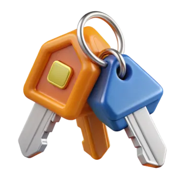 a bunch of keys on top of each other keys