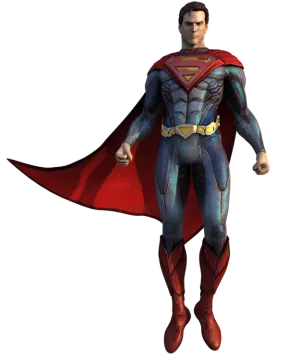 a man in a superman costume