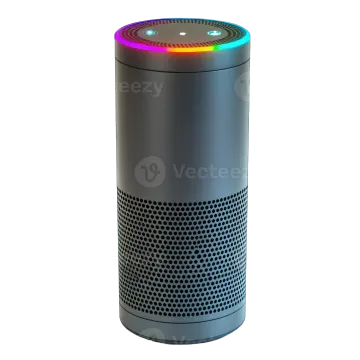 an amazon echo speaker is shown in this image