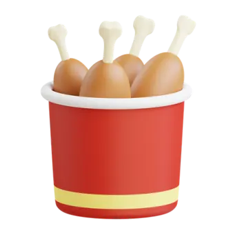 a red paper cup filled with eggs
