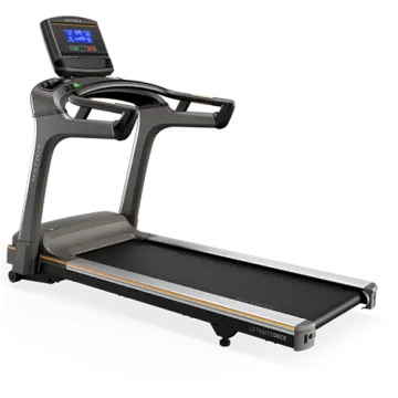 A tread with a monitor on the side