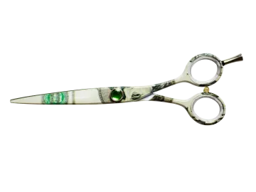a pair of scissors on a white background