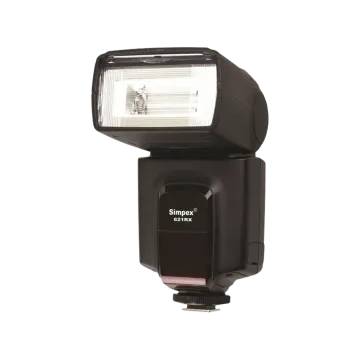 a flash light on a white background