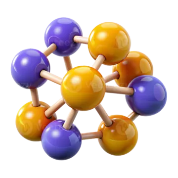 An image of a molecule