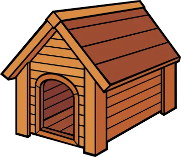 a dog house