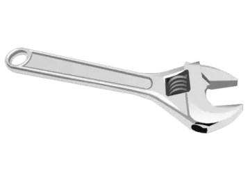A wren with an adjustable handle