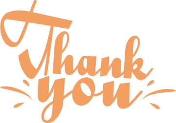 a thank card with the words thank you