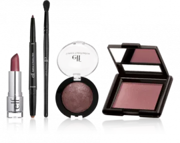 a set of makeup and eyeliners