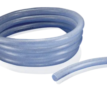 an image of a blue flexible hose