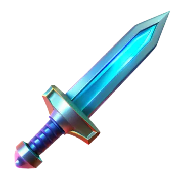 an image of a sword on a white background