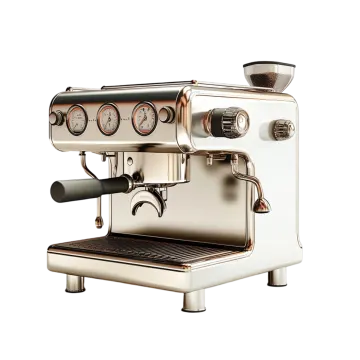 a coffee machine sitting on top of a table