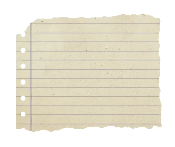 a piece of paper with lines on it