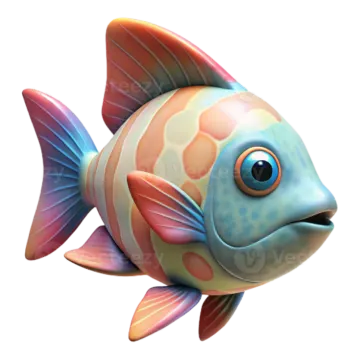 an image of a colorful fish