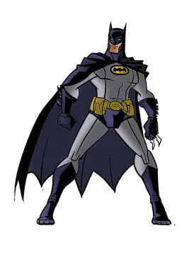 a drawing of batman