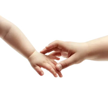 a close up of two hands holding each other hands
