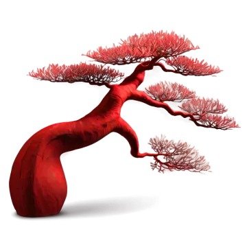the tree is red