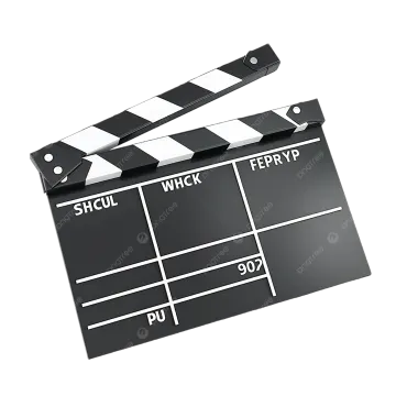 a clap board with the words shut on it