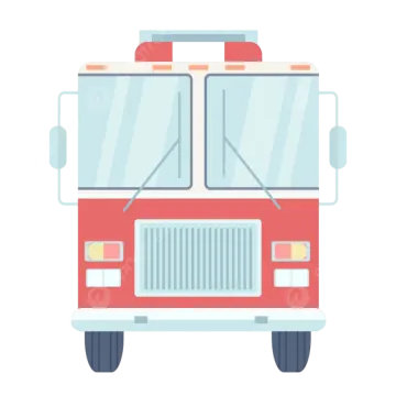 an illustration of a fire truck