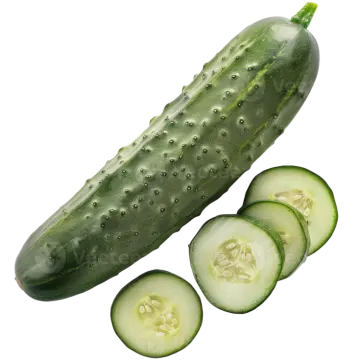 a cuce and slices on a white background